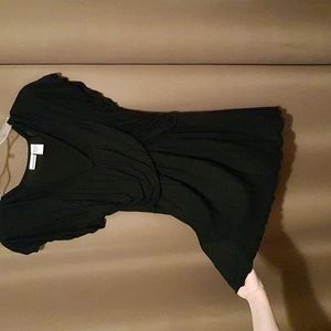 Newport News black blouse size small